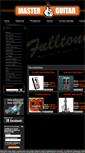 Mobile Screenshot of master-guitar.com