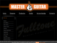 Tablet Screenshot of master-guitar.com